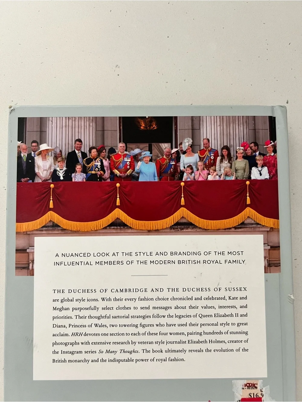HRH So Many Thoughts on Royal Style Elizabeth Holmes Kate Meghan Diana Hardcover